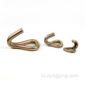 Bahan baja 250kg-5000kg double J hook